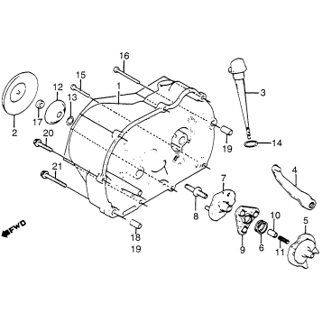 RIGHT CRANKCASE COVER