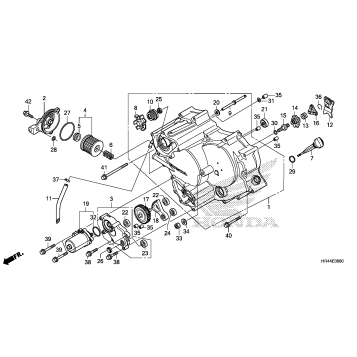 FRONT CRANKCASE COVER