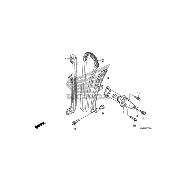 CAM CHAIN + TENSIONER