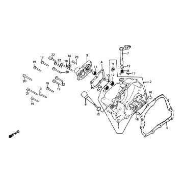RIGHT CRANKCASE COVER