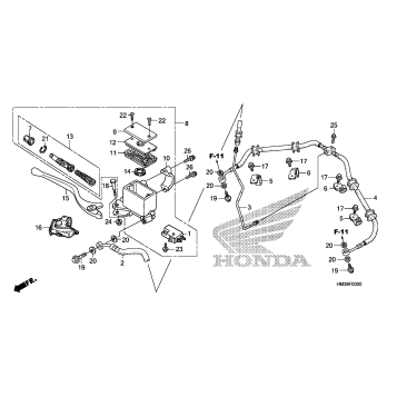 FRONT BRAKE MASTER CYLINDER