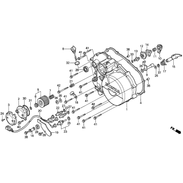 RIGHT CRANKCASE COVER