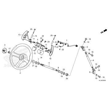 STEERING WHEEL@STEERING  SHAFT