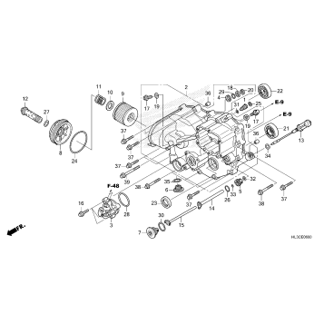 FRONT CRANKCASE COVER