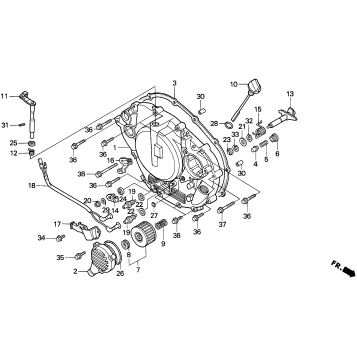 RIGHT CRANKCASE COVER