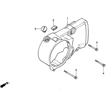LEFT CRANKCASE COVER
