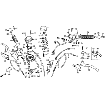 CABLES + SWITCHES + CONTROL LEVERS