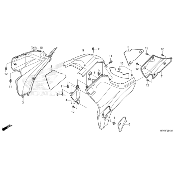 SIDE COVER@TANK COVER