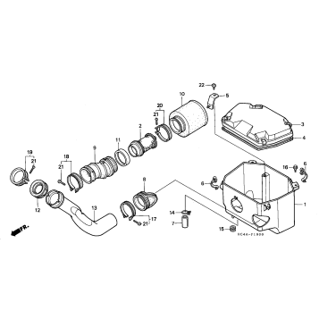 AIR CLEANER ('92) 92