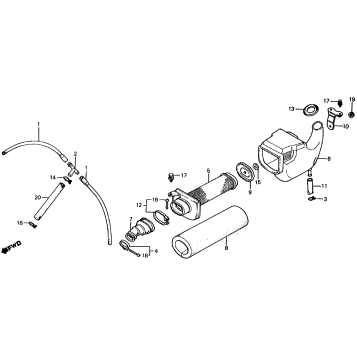 ATC185S AIR CLEANER 81