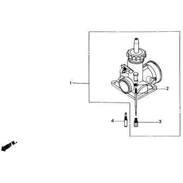 CARBURETOR OPTIONAL KIT 86