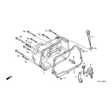 RIGHT CRANKCASE COVER