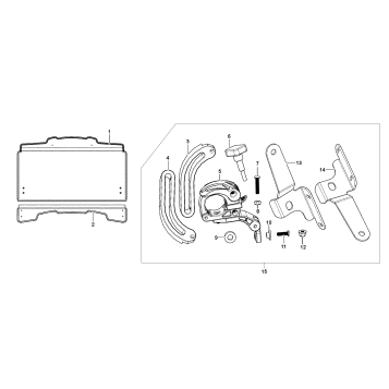 2-PIECE POLY WINDSCREEN