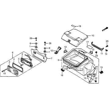 TAILLIGHT + TOOL BOX