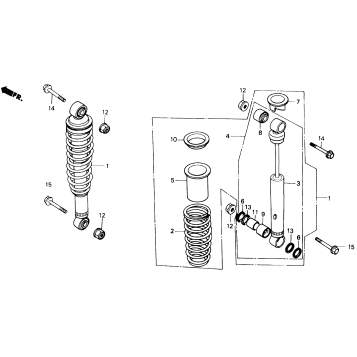 FRONT SHOCK ABSORBER