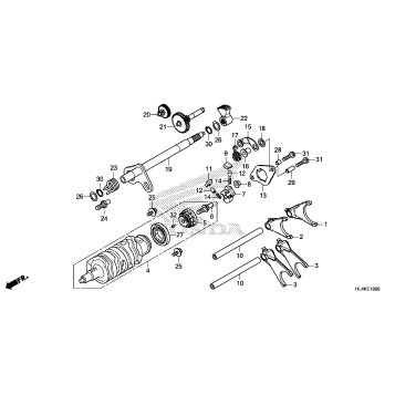 GEARSHIFT FORK           (TRANSMISSION)