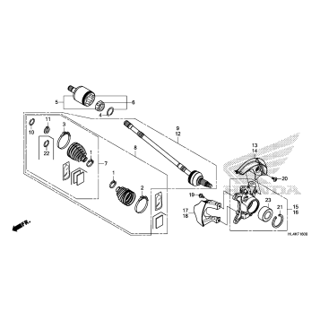 FRONT KNUCKLE@DRIVESHAFT
