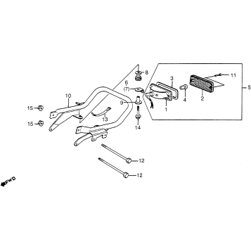 TAILLIGHT + CARRIER RACK