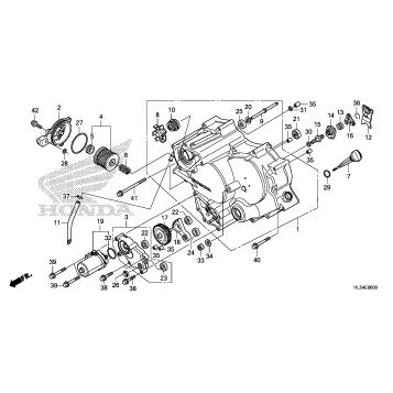 FRONT CRANKCASE COVER
