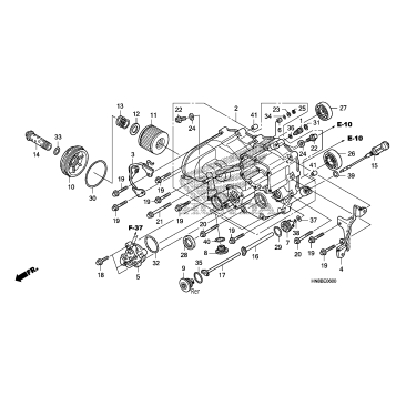 FRONT CRANKCASE COVER