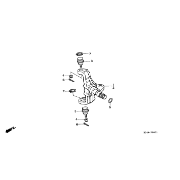 TRX300 KNUCKLE (TRX300) ('93-'95) 93-95