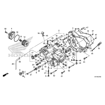 FRONT CRANKCASE COVER