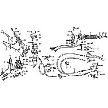 CONTROL LEVERS + SWITCHES + CABLES 85