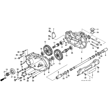 TRX300FWDRIVESHAFT (TRX300FW)