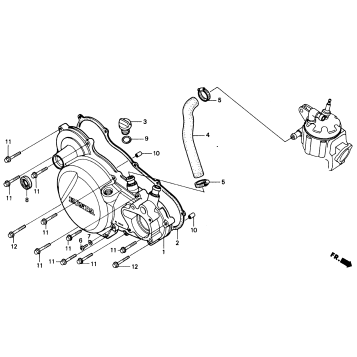 RIGHT CRANKCASE COVER