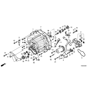 FRONT CRANKCASE COVER (2)