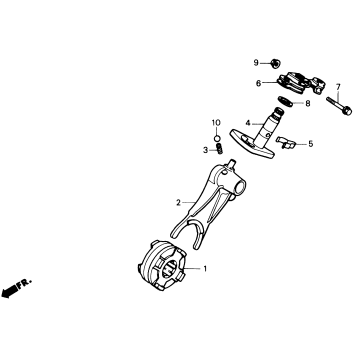 REDUCTION SHIFT FORK