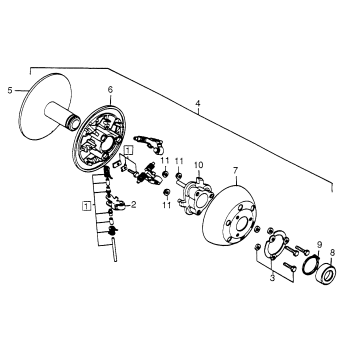 DRIVE PULLEY COMPONENTS