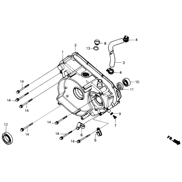 RIGHT CRANKCASE COVER