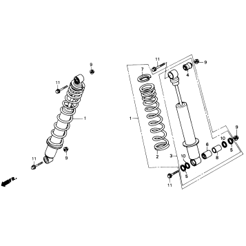 FRONT SHOCK ABSORBER