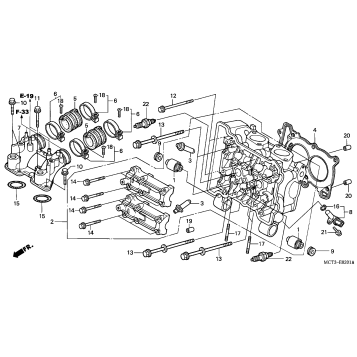 CYLINDER HEAD ('03-'05)