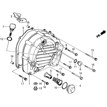 RIGHT CRANKCASE COVER