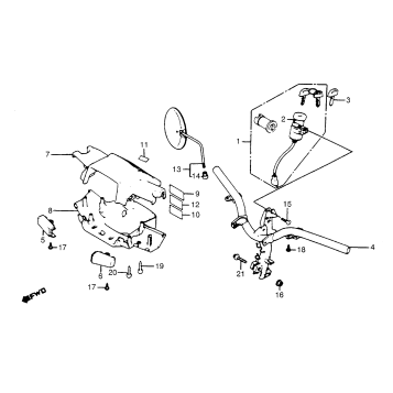 HANDLEBAR + HANDLE COVER