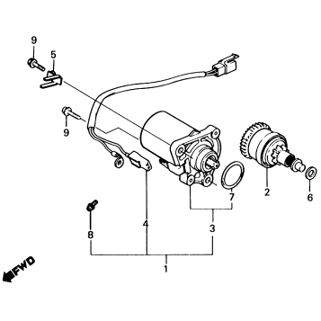 STARTER MOTOR