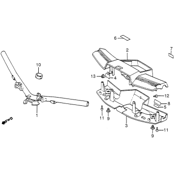 HANDLEBAR + HANDLEBAR COVER