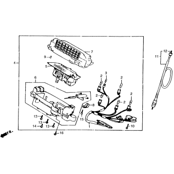 CH150 SPEEDOMETER 87