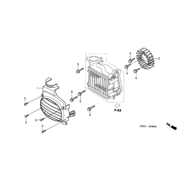 COOLING FAN + FAN COVER
