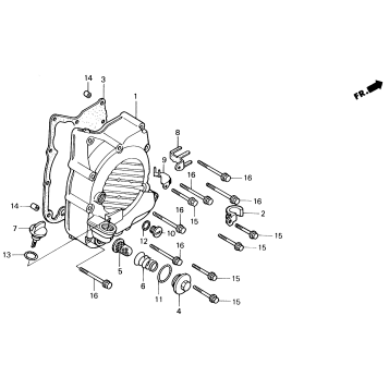 RIGHT CRANKCASE COVER