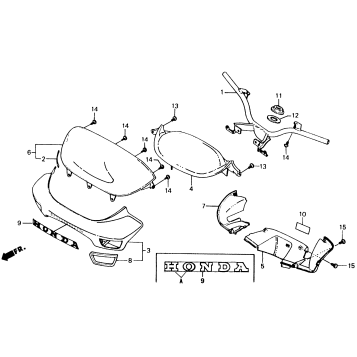 CH150 HANDLE COVER 87