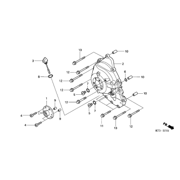 RIGHT CRANKCASE COVER