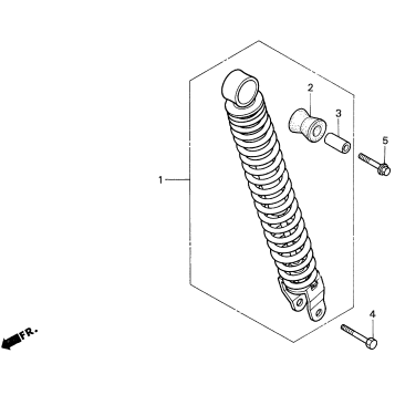 REAR SHOCK ABSORBER