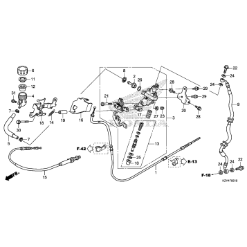 BRAKE MASTER CYLINDER (CBS)