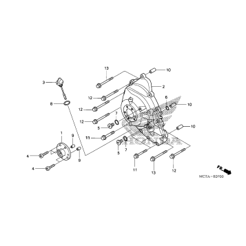 RIGHT CRANKCASE COVER
