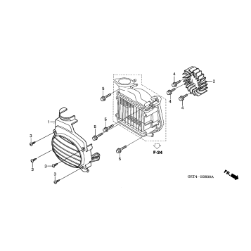 COOLING FAN + FAN COVER