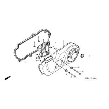 LEFT CRANKCASE COVER