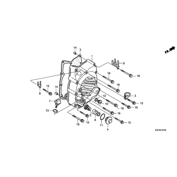 RIGHT CRANKCASE COVER